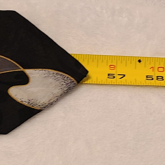 Ketch Classics Patterned Silk Tie Black White Gray - Picture 10 of 11